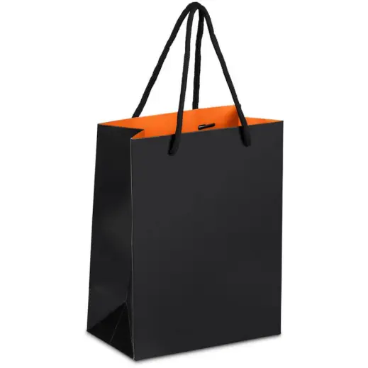 Orange Altitude Finery Mini Paper Gift Bag